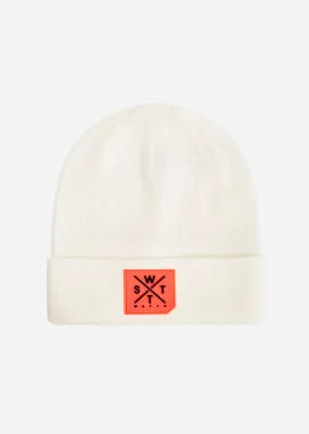 Bonnet Détroit - Blanc & Rose Fluo