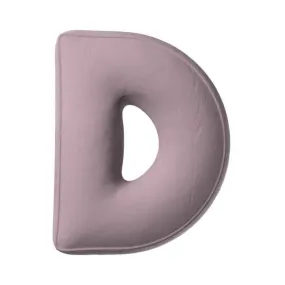 Lettre coussin D, 30x40cm (velours chic)